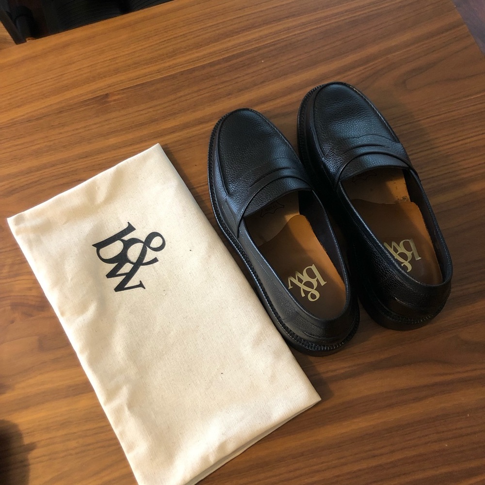 Blackstock & Weber ‘The Ellis Penny Loafer, Onyx’